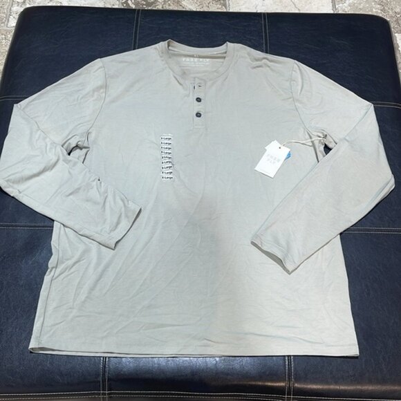 Free Fly Men's Bamboo Flex Long Sleeve Henley - Picture 3 of 13